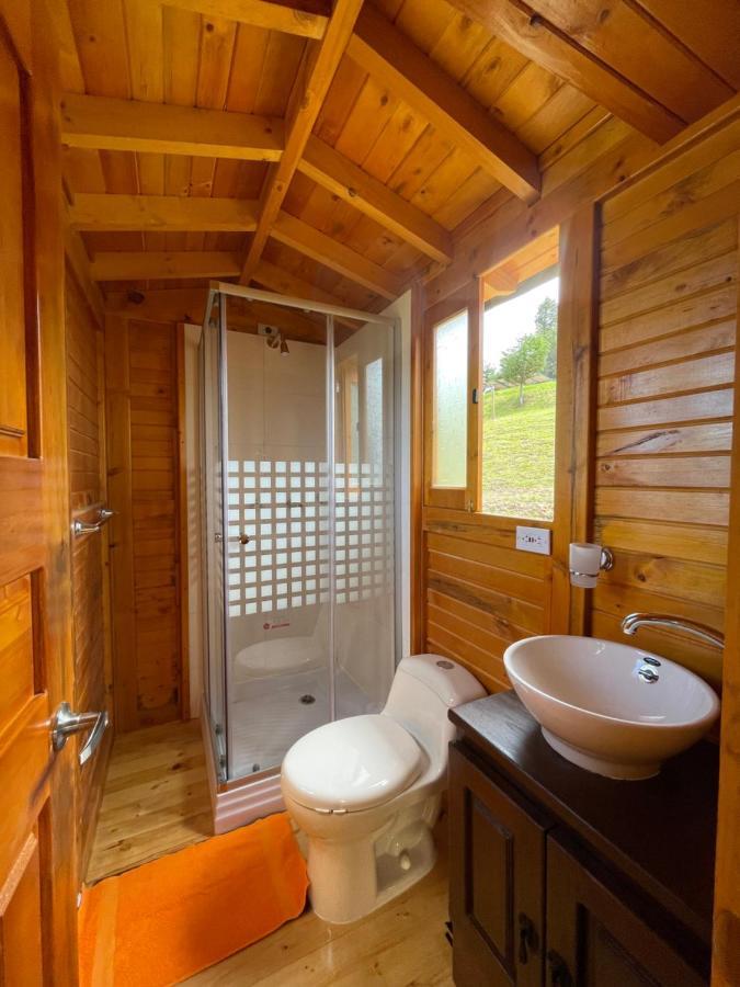 Glamping Y Chalet Aventura Park Villa De Leyva La Periquera Eksteriør billede