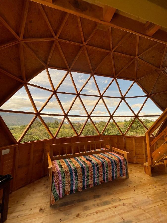Glamping Y Chalet Aventura Park Villa De Leyva La Periquera Eksteriør billede