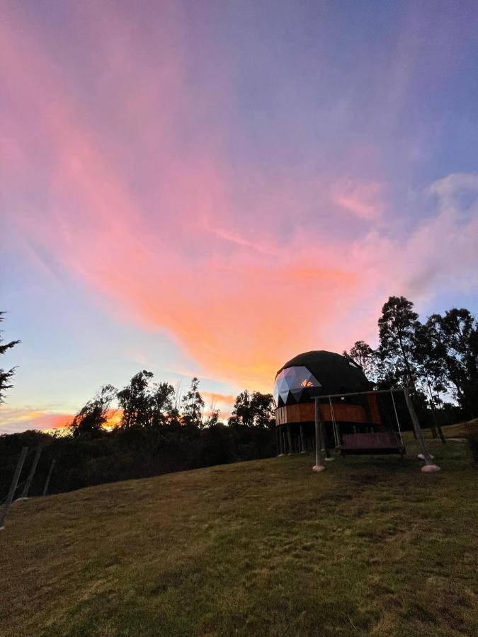 Glamping Y Chalet Aventura Park Villa De Leyva La Periquera Eksteriør billede