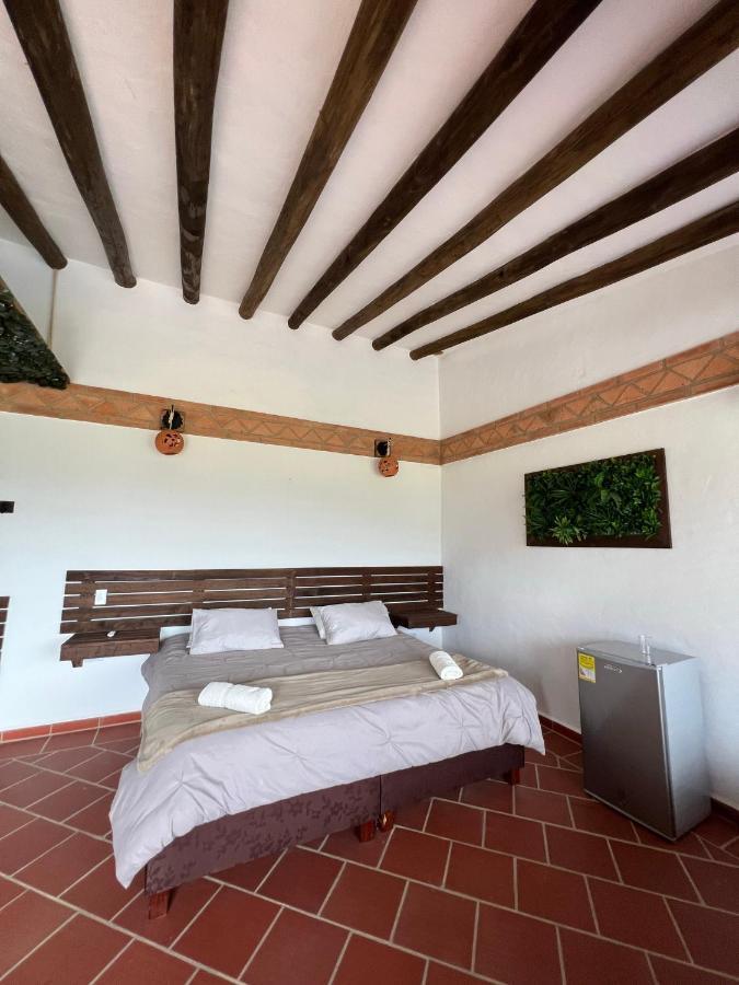 Glamping Y Chalet Aventura Park Villa De Leyva La Periquera Eksteriør billede