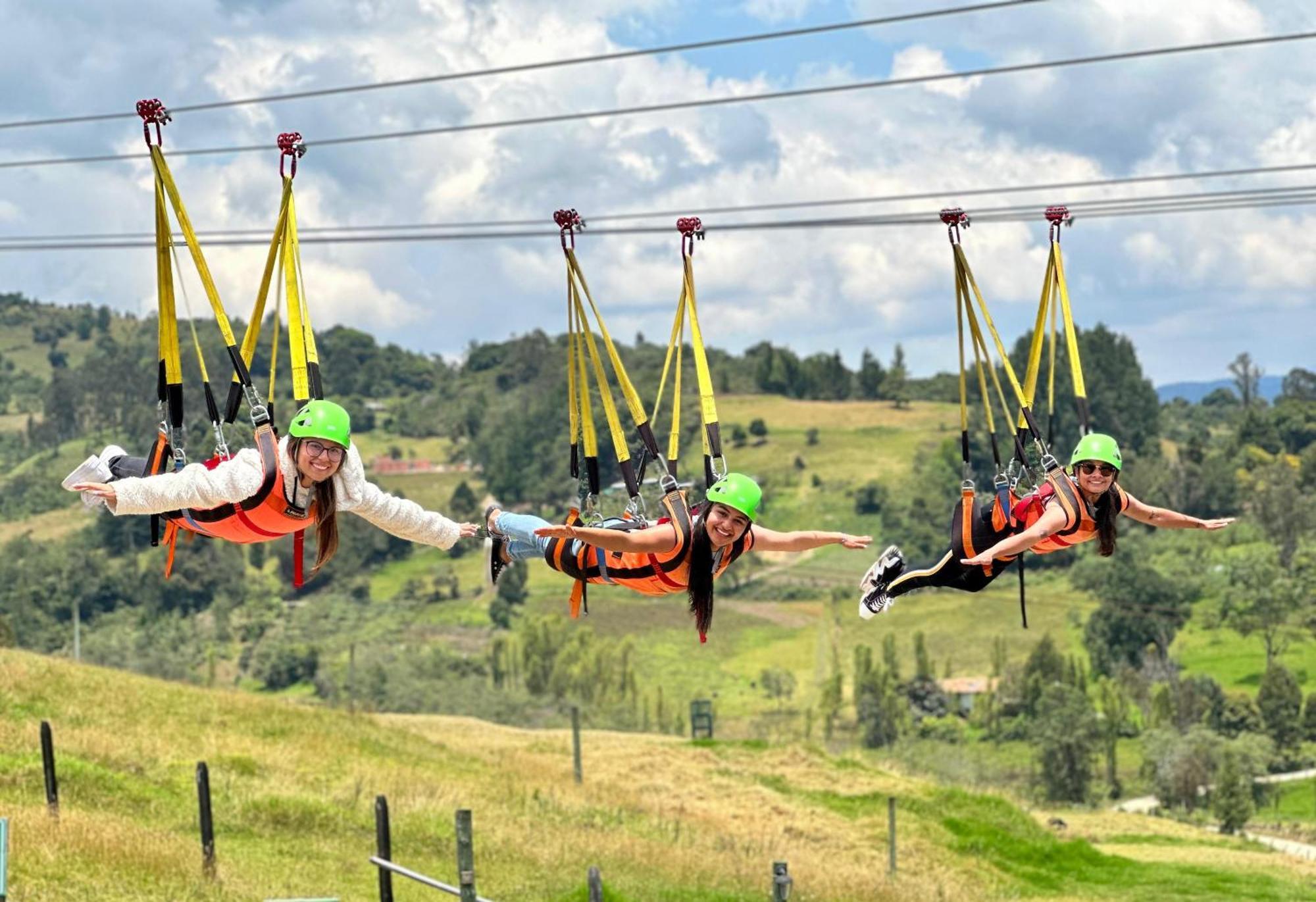Glamping Y Chalet Aventura Park Villa De Leyva La Periquera Eksteriør billede