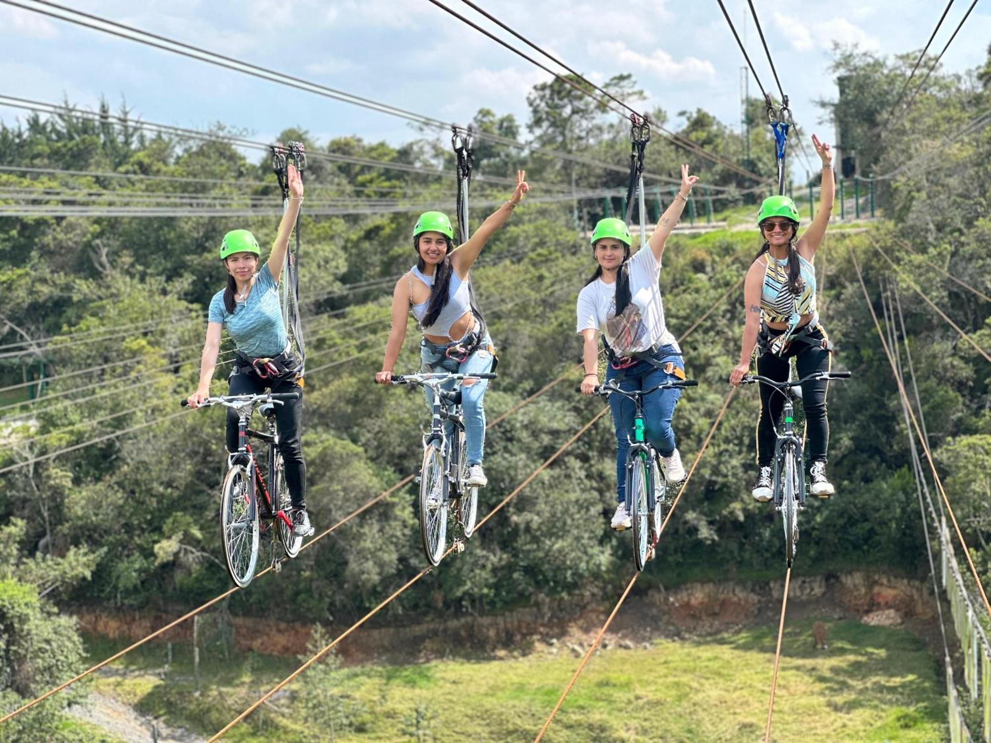 Glamping Y Chalet Aventura Park Villa De Leyva La Periquera Eksteriør billede