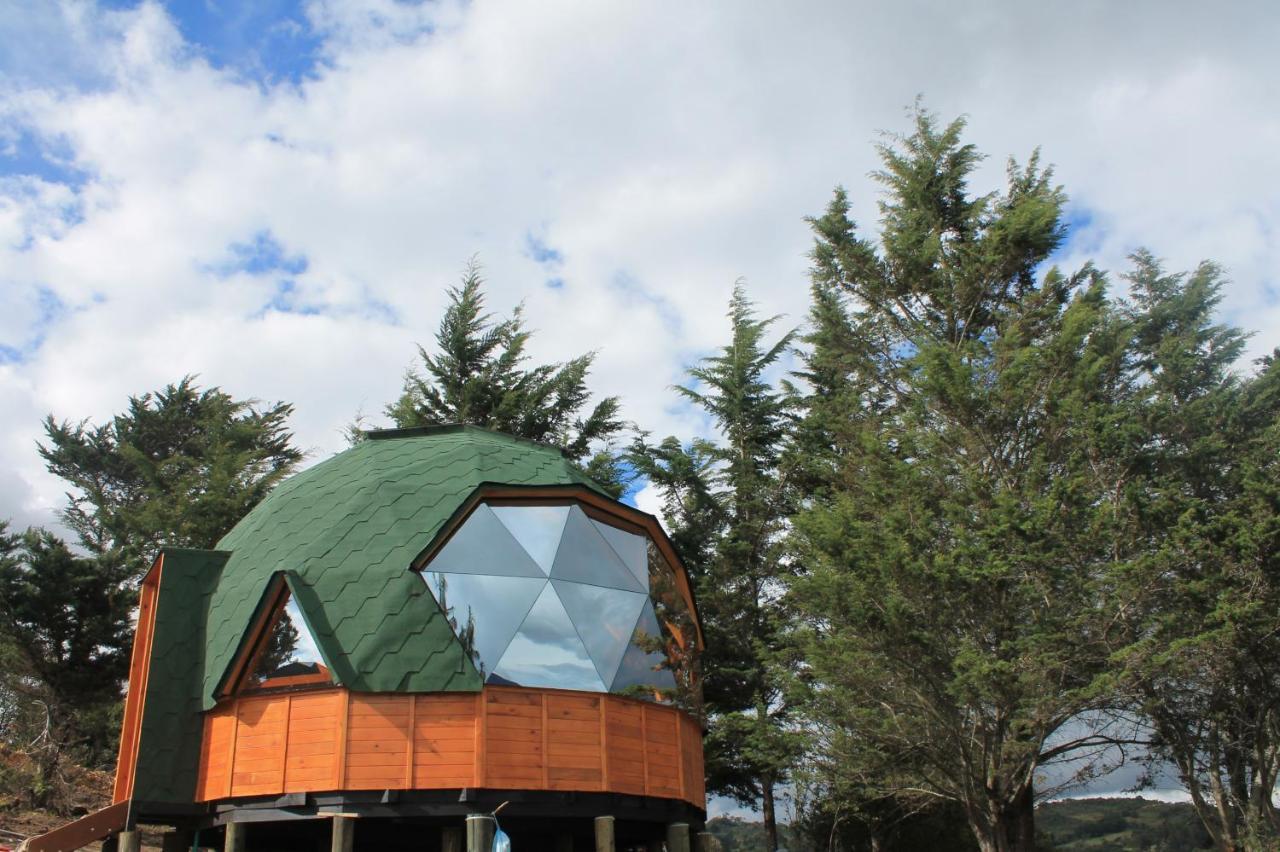 Glamping Y Chalet Aventura Park Villa De Leyva La Periquera Eksteriør billede